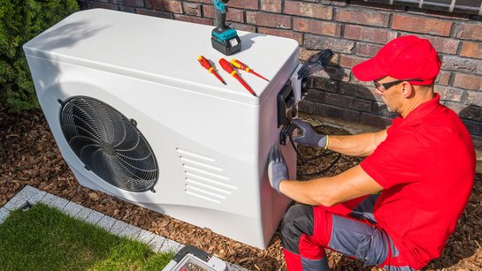 Wärmepumpe im Austausch für eine Gas- oder Ölheizung