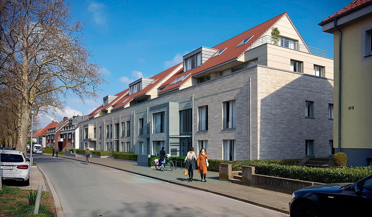 Straßburger Weg – Mietwohnungen in Münster - Domberg • Kösters Immobilien