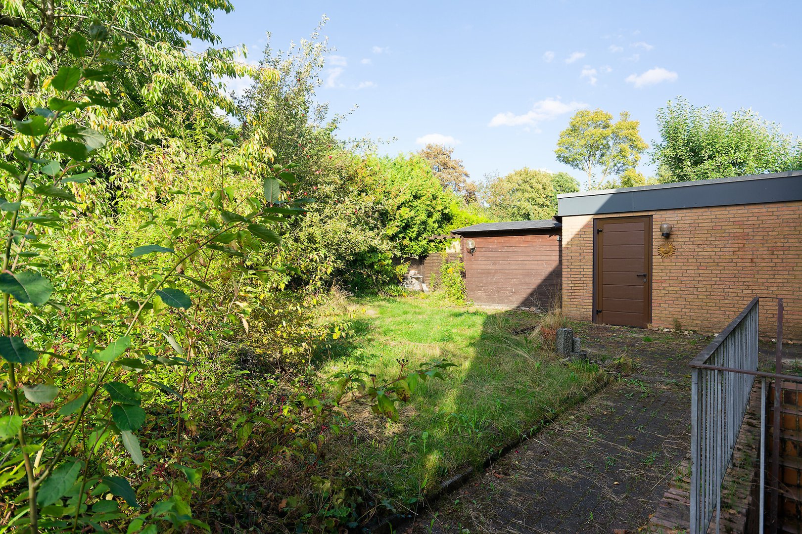 Garten hinter dem Haus