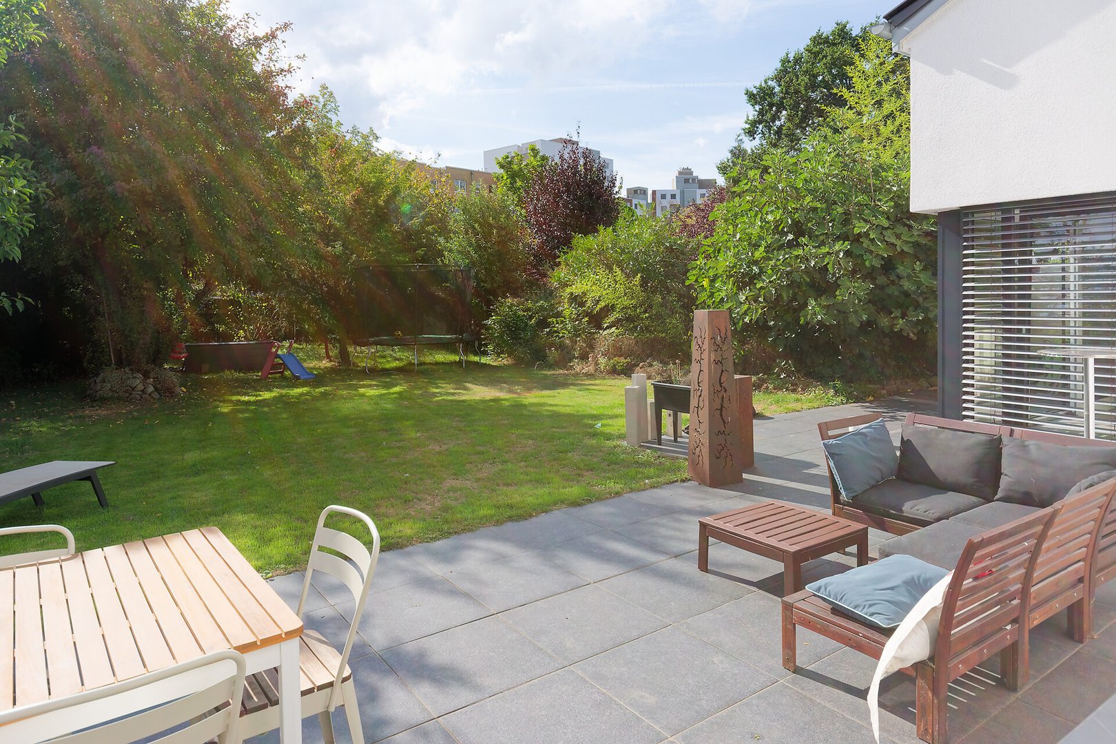 Terrasse Wohnraum
