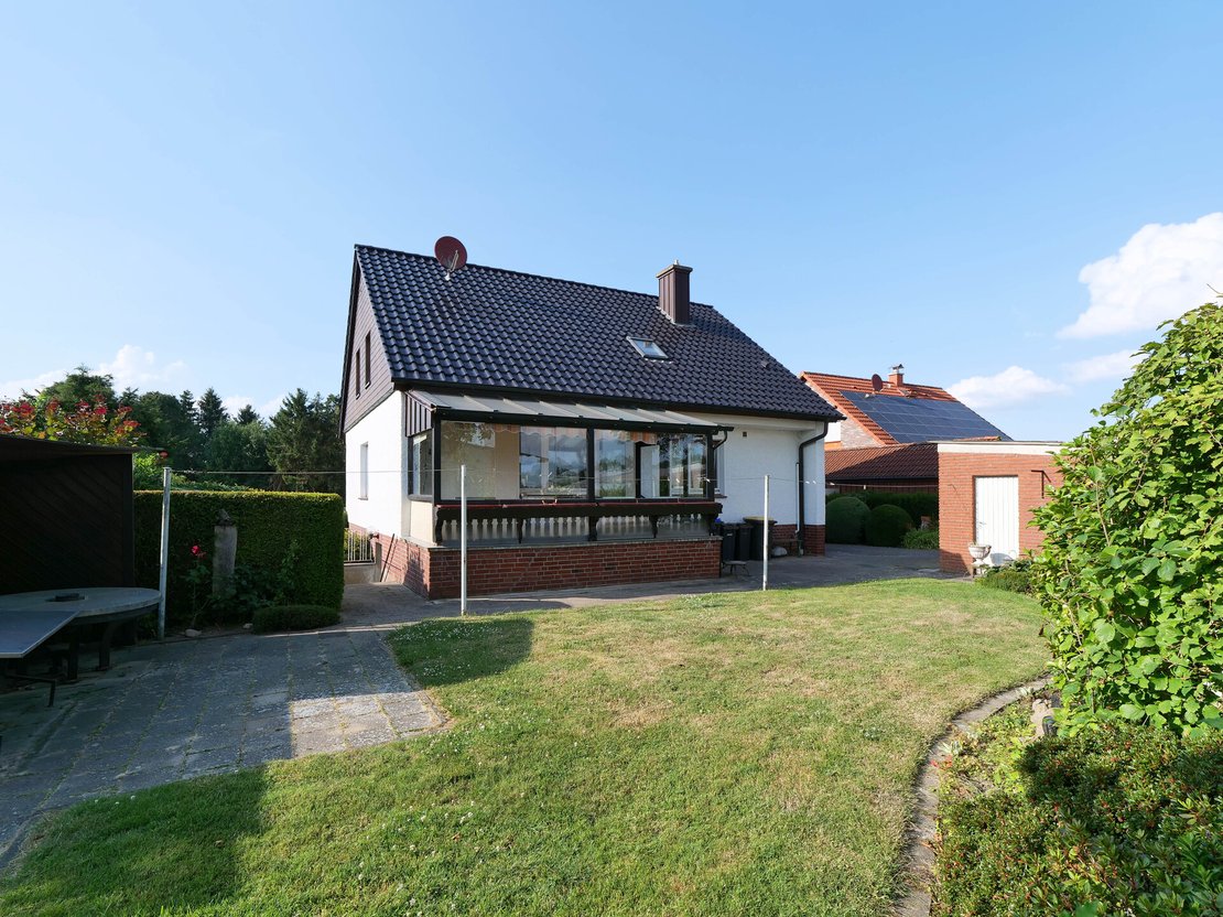 Hausrückansicht