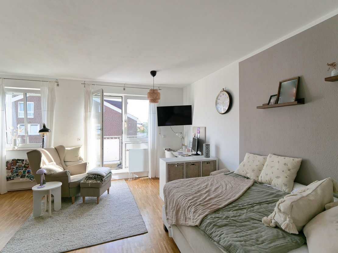 Gepflegtes Single-Apartment am münsteraner York-Center - Foto 1