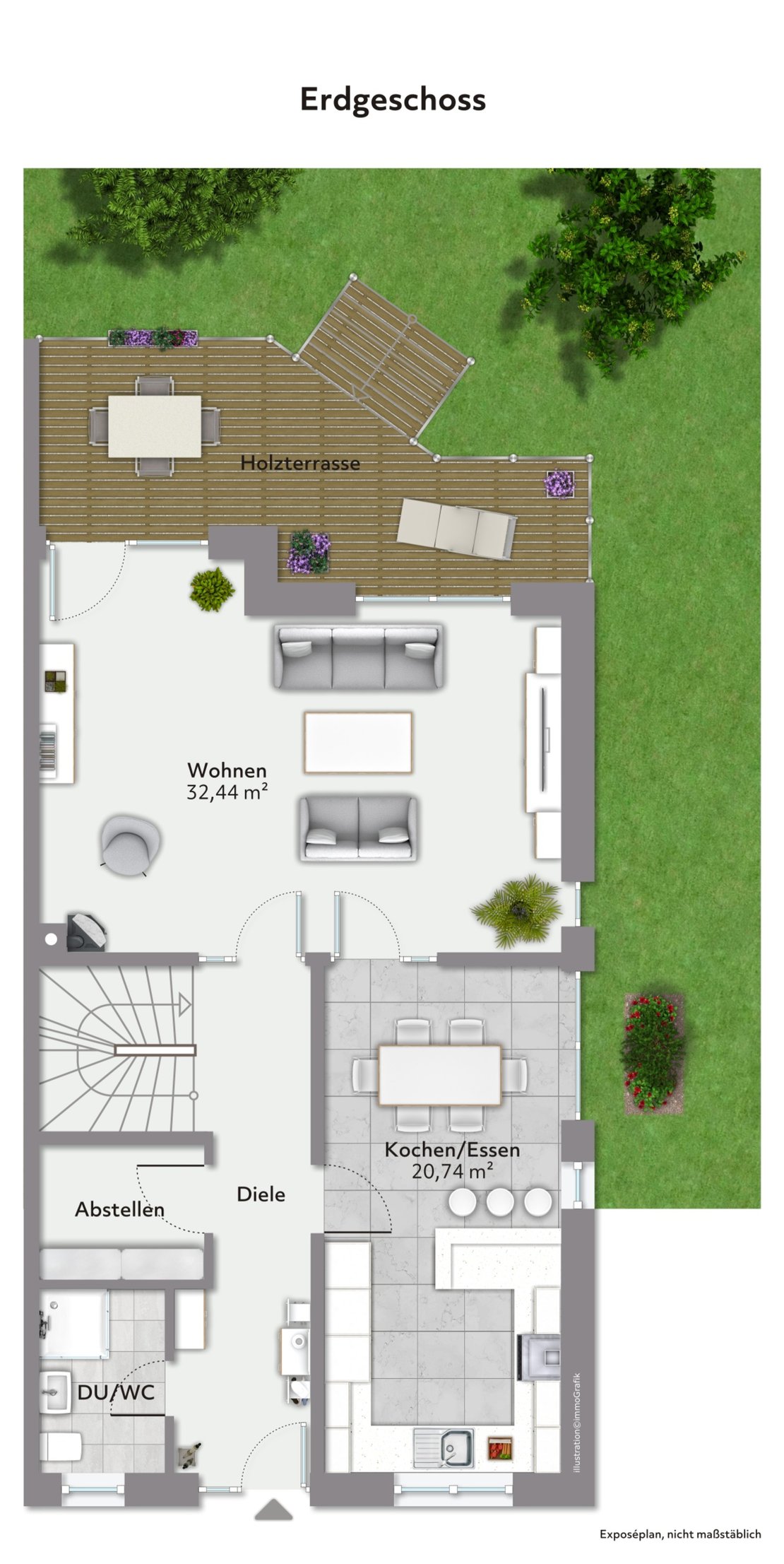 Grundriss Erdgeschoss