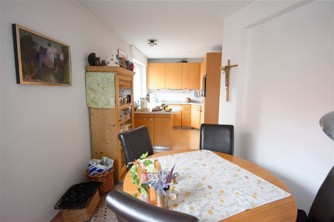 Esszimmer mit Ku¨che
