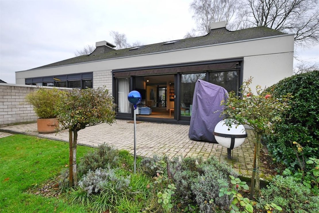 Ansicht Terrasse – "Architektenhaus" im Bauhaustil in ruhiger Sackgassenlage von Havixbeck